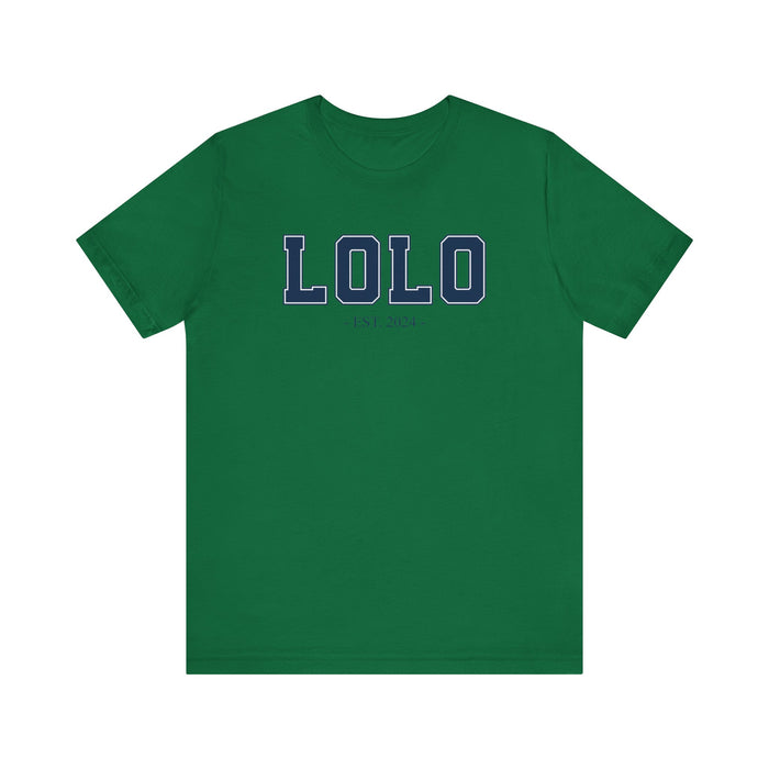 Lolo Established 2024 Tee Shirt - Personalized Grandfather Gift - Celebratory Grandpa T-Shirt - Custom Lolo New Grandfather Present