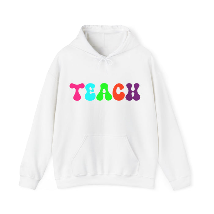 Teacher Sweatshirt, Teacher Shirts, Custom Teacher Gifts Personalized, TEACH Sweatshirt, Teacher Valentines Day Gift, Birthday, Christmas