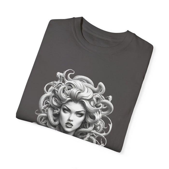 Justifiably Angry, Medusa T-Shirt, Greek Mythology Tee for Feminist Rage, Female Empowerment, Anti-Trump Tee Shirt, Democracy, Resistance