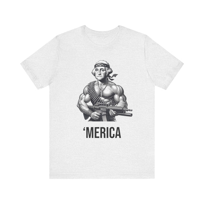 Merica George Washington Shirt, Funny 4th of July T-Shirt, Perfect Independence Day Tee, American, George Washington, July 4th Gift, Awesome