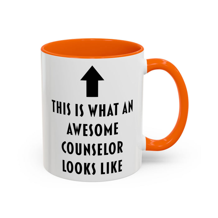 This Is What an Awesome Counselor Looks Like Coffee Mug – Counselor Appreciation Gift
