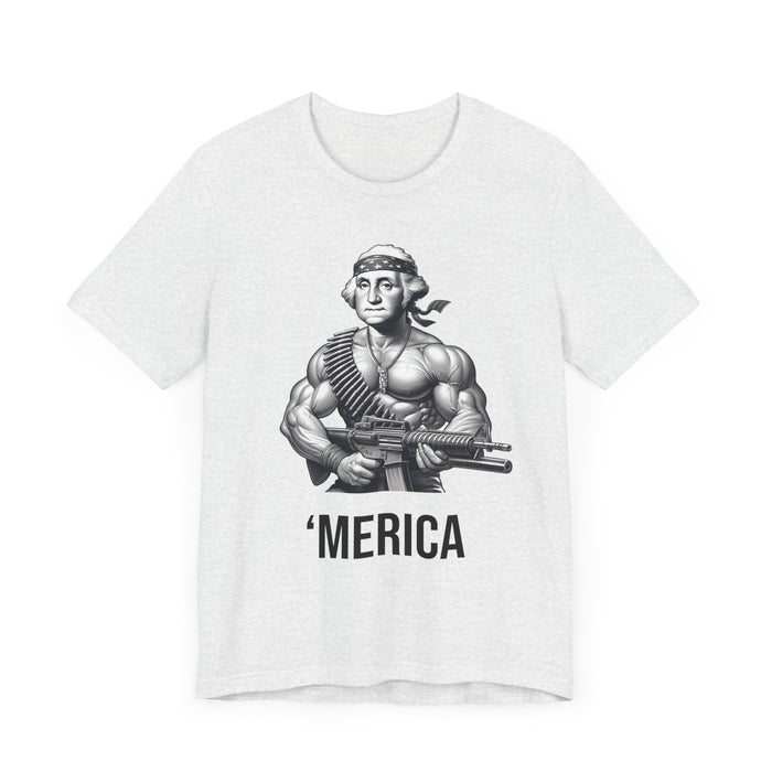 Merica George Washington Shirt, Funny 4th of July T-Shirt, Perfect Independence Day Tee, American, George Washington, July 4th Gift, Awesome