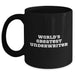 Funny Underwriter Gifts for Men, World's Greatest Black Coffee Mug, Perfect for Father's Day, Gifts from Men, Unique Underwriter Present - Main