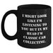 Classic Car Collecting Gifts, Funny Quote Mugs for Mom, Gifts from Men, 11oz Black Coffee Mug for Classic Car Enthusiasts, Inspirational Quote for Mother's Day - Main