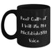 Funny Microbiologist Quote Black Coffee Mugs, Gifts from Friends, Unique Father's Day Unique Gifts for Men, Keep Calm Or I Will Use My Microbiologist Voice - Main