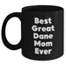 Best Great Dane Mom Ever Gifts | Funny Black Coffee Mug for Great Dane Dog Moms | Unique Father's Day Unique Gifts for Great Dane Lovers - Main