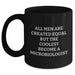 Funny Microbiologist Gifts for Him from Friends, Graduation Unique Gifts, Coolest Become A Microbiologist Quote Black Coffee Mug - Main