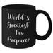Funny Tax Preparer Gifts, 'World's Greatest' Black Coffee Mug for Men, Father's Day Unique Gifts from Family - Additional