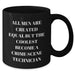 Crime Scene Technician Gifts, Funny Quote Mug for Dad, Gifts from Men, Unique Father's Day Unique Gifts for Crime Scene Technician - Black 11oz/15oz Coffee Mug - Additional