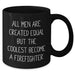 Cool Firefighter Mugs for Men Funny Inspirational Quote Gifts from Friends and Family on Father's Day, Black Coffee Mug - Additional