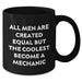 Funny Mechanic Quotes Gifts from Men to Mechanic Friends for Mother's Day Black Coffee Mug - Additional