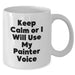 Funny Painter Gifts from Men - Keep Calm Or I Will Use My Painter Voice White Coffee Mug for Painter, Mother's Day Unique Gifts - Additional
