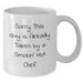 Funny Chef Gifts for Him, White Coffee Mug with 'Sorry This Guy Is Already Taken' Quote, Perfect for Father's Day from Friends and Family - Additional