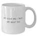 Funny Ocicat Gifts for Men - White Coffee Mug 'My Ocicat And I Talk Shit About You' - Gifts from Dad, Gifts for Him, Father's Day Unique Gifts - Additional