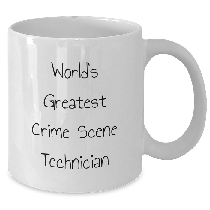 World's Greatest Crime Scene Technician Funny Gift for Crime Scene Technician Graduation Unique Gifts from Men to Crime Scene Technician Friends - Additional
