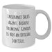 Funny Insurance Sales Agent Gifts - White Coffee Mug 'Because Freaking' genius Is Not An Official Job Title.' for Insurance Sales Agent Graduation - Additional