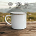 Funny Substitute Teacher Gifts for Mom - World's Greatest Camping Mug, 12 oz Stainless Steel with Enamel Finish, Gifts from Family - Image 4