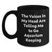 Funny Aquarium Keeping Quotes Gifts for Aquarium Enthusiasts Birthday Unique Mugs from Friends - Main