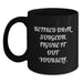 Funny Oral Surgeon Gifts for Him or Her - Retired Oral Surgeon Said 'Figure It Out Yourself' - Black Coffee Mug for Birthday Unique Gifts from Friends or Family - Main