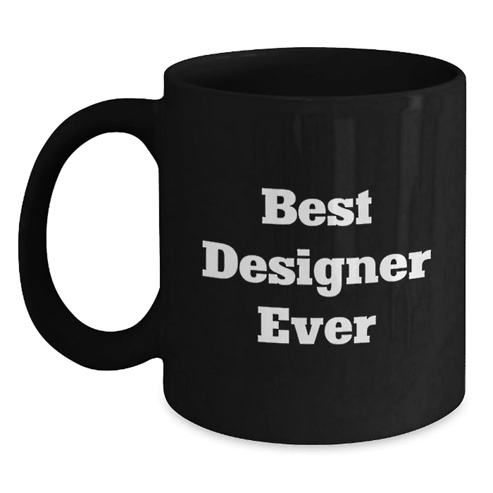 Designer Black Coffee Mugs Gifts from Men to Friends for Valentine's Unique Designer Ever - Main