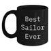 Funny Sailor Quotes Gifts for Men, Unique Black Coffee Mugs from Friends, Christmas Unique Gifts for Sailors - Main