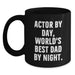 Actor's Coffee Break Funny Quote Gifts from Friends and Family for Birthday Unique Mugs - Main
