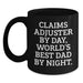 Claims Adjuster Gifts Funny Humor Black Coffee Mug Christmas Unique Gifts for Claims Adjuster - Main