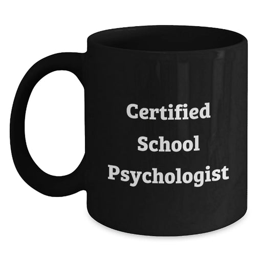 Funny 'Help Me, I'm a Certified School Psychologist' Christmas Unique Gifts from Men, Women, Friends, Coworkers to School Psychologist, Men, Women, Family - Main