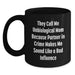 Funny Unbiological Mom Gifts for Her, Black Coffee Mug with They Call Me Unbiological Mom Quote, Unique Christmas Memorable Presents from Family, Friends, or Coworkers - Main