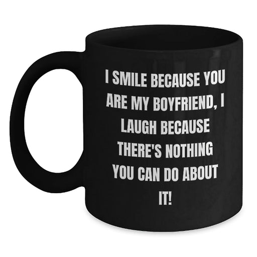 Funny Sweetheart Gifts, I Smile Because You Are My Sweetheart, Unique Birthday Mug from Friends to Sweetheart - Main