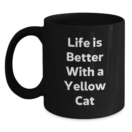Funny Yellow Cat Gifts from Friends for Yellow Cat Lovers Birthday Unique - Main