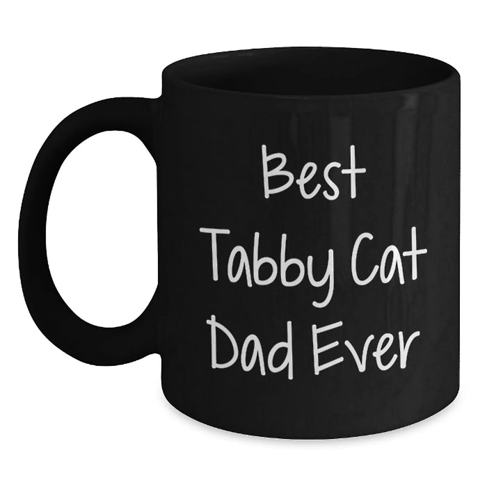 Funny Tabby Cat Dad Ever Gifts from Friends for Tabby Cat Lovers on Birthday Unique Gifts - Main