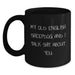 Funny Old English SheepDog Black Coffee Mugs Gifts from Family to Friends, Unique Christmas Memorable Presents for Old English SheepDog Lovers, Humorous Quote Mug - Main