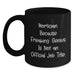 Funny Mortician Coffee Mug, Gifts from Friends for Mortician, Unique Birthday Unique Gift Ideas, 'Mortician. Because Freaking' genius Is Not An Official Job Title.' Quote - Main