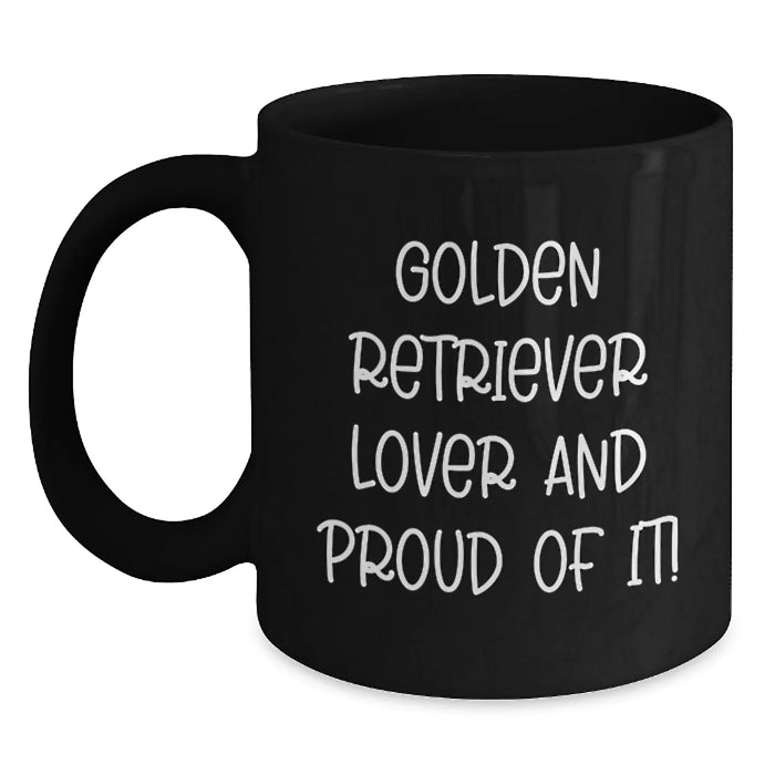 Funny Golden Retriever Lover Gifts from Mom for Women on Birthday Unique Mug - Main