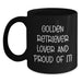 Funny Golden Retriever Lover Gifts from Mom for Women on Birthday Unique Mug - Main