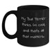 Bull Terrier Dog Lover Gifts, Funny Coffee Mug for Birthday, 'My Bull Terrier Thinks I'm Cool, And That's All That Matters.' from Friends, Family, or Coworkers - Main