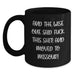 Funny Gifts for Missouri Men, Unique Birthday Unique Gift from Friends, Black Coffee Mug with Humorous Quote 'And The Wise One Said F--k This Shit! And Moved To Missouri' - Main