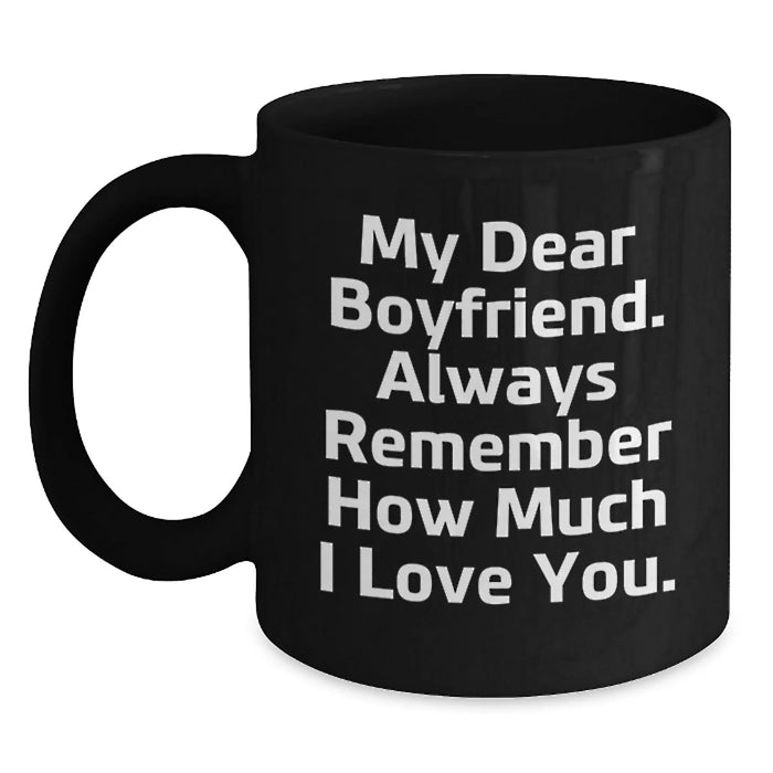 Funny Love Quotes Black Coffee Mugs Gifts from Women to Sweetheart for Christmas - Main