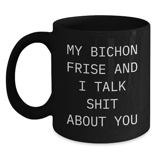 Funny Bichon Frise Dog Gifts for Men Friends from Women Unique Christmas Unique Gifts - Main
