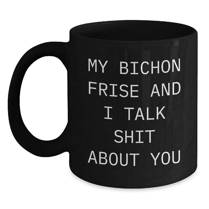 Funny Bichon Frise Dog Gifts for Men Friends from Women Unique Christmas Unique Gifts - Main