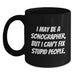 Funny Sonographer Gifts from Friends for Men and Women - Unique Black Coffee Mug for Christmas - Main