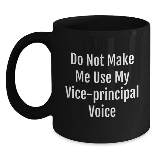 Funny Vice-principal Black Coffee Mugs Gifts for Vice-principal Men Christmas Unique Presents from Friends - Main