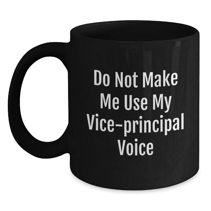 Funny Vice-principal Black Coffee Mugs Gifts for Vice-principal Men Christmas Unique Presents from Friends - Main