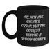 Woodworker Funny Quote Black Coffee Mugs Gifts for Men Christmas Unique - Main