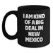 Funny New Mexico Gifts for Graduates from Friends - I Am Kind Of A Prime Selection In New Mexico Black Coffee Mug, Microwave and Dishwasher Safe - Main