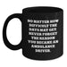 Funny Ambulance Driver Gifts from Men to Ambulance Driver, Black Coffee Mug for Ambulance Driver's Mother's Day Unique Gifts - Main
