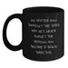 Funny Band Director Gifts from Friends for Men - Black Coffee Mug - 'No Matter How Difficult The Days May Get. - Main