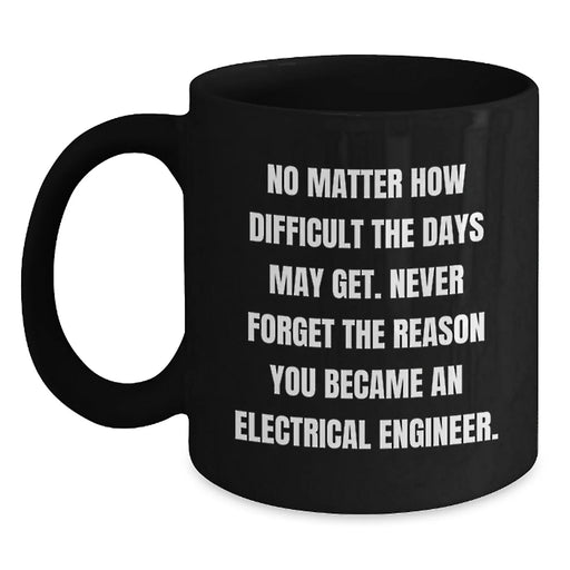 Electrical Engineer Funny Mugs, Valentine's Unique Gifts for Electrical Engineers, Men, Women, Friends from Coworkers, Family - Main