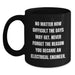Electrical Engineer Funny Mugs, Valentine's Unique Gifts for Electrical Engineers, Men, Women, Friends from Coworkers, Family - Main